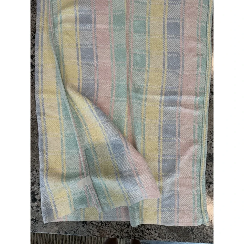 Beacon Baby Crib Blanket 100% Cotton Thermal Waffle Weave Multicolor